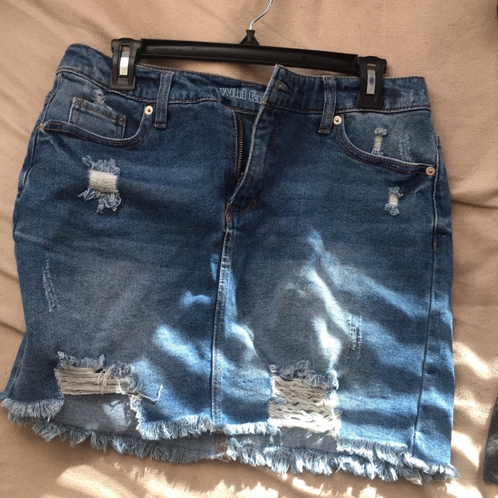 Jean skirt